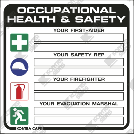 Occupational Health & Safety with Aluminium Slide In's